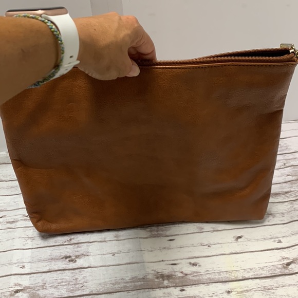 Steve Madden brown clutch - Picture 5 of 6